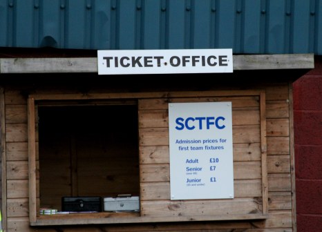 The ticket office at Coles Lane, Sutton Coldfield.